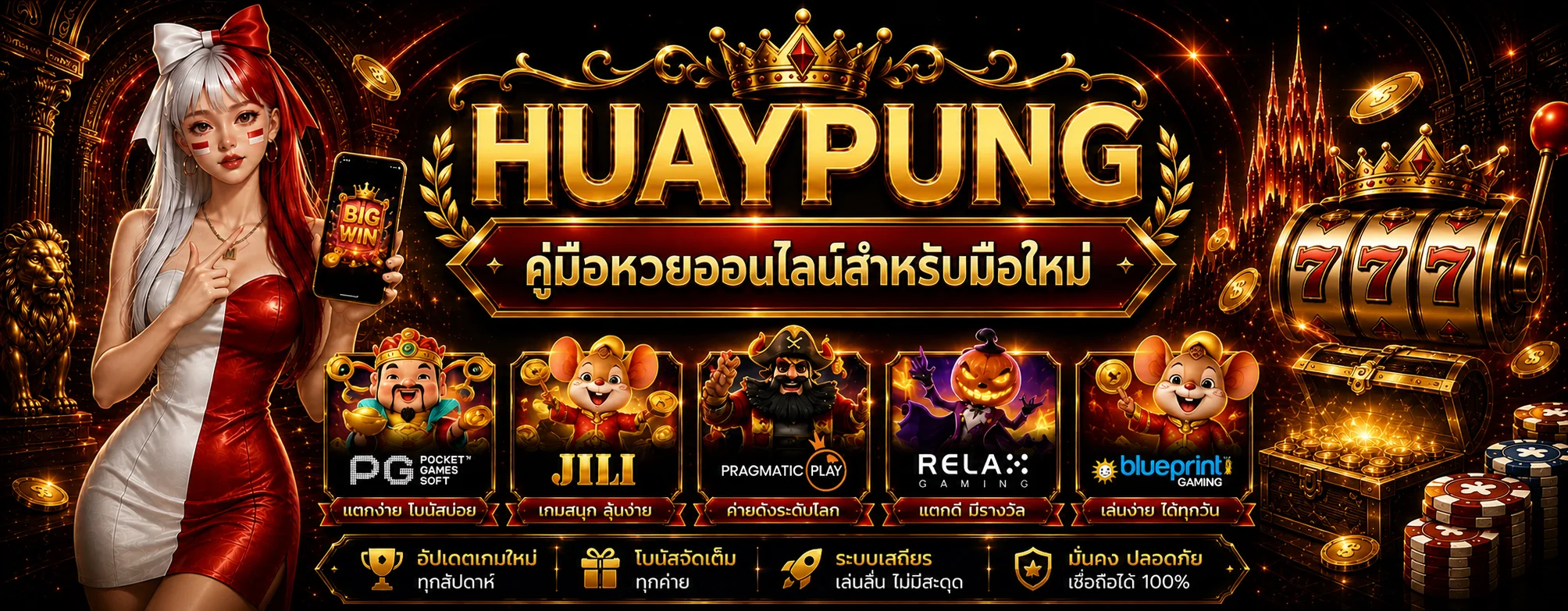 HUAYPUNG คู่มือหวยออนไลน์สำหรับมือใหม่ ฉบับเริ่มต้น